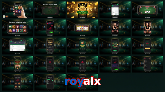 Main screen of Royalx bet page for PK players